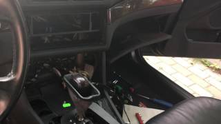 Демонтаж штатной магнитолы BMW e39