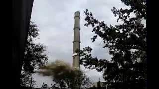 ТЭЦ Бишкек взрыв дымоотводной трубы