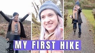 FIRST TIME HIKING since amputation and living in denial....in Ireland