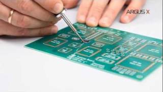 Пайка SMD, видео ARGUS-X