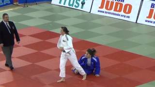 Megan Fletcher vs Jemima Yeats-Brown (-70kg) at the 2015 Senior British Championships