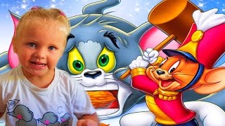 ИГРА как мультик ТОМ и ДЖЕРИ. Гонки на машинах. Видео для детей
