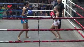 Jodie McCarthy (Tiger Muay Thai) vs Petrat Sittipragan 12/1/18
