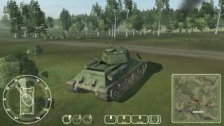 T34 против Тигра. Вторая мировая.