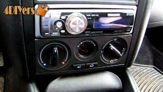 DIY: Volkswagen MKIV HVAC Light Bulb Replacement