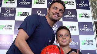 Cobertura da visita do Falcão