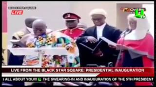 Nana Akufo-Addo sworn in as President Of Ghana