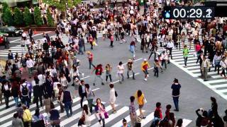 "勝手にCoca-Cola CM" Shibuya Crossing, Shibuya Tokyo [渋谷ｽｸﾗﾝﾌﾞﾙ交差点]