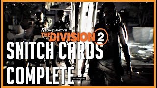 Full Deck Distinction - Snitch Cards Complete | The Division 2