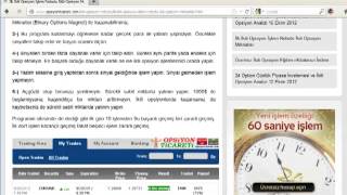 İlk İkili Opsiyon İşlem Robotu İkili Opsiyon Mıknatısı Binary Options Magnet