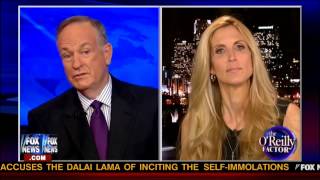 Ann Coulter on Gun Control & Blacks Joining the NRA on The O'Reilly Factor
