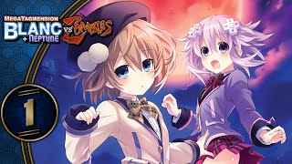 MegaTagmension Blanc + Neptune Vs Zombies (PSV, Let's Play) | A Zombie Film? | Part 1