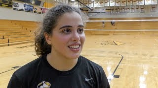 Laura De Marchi talks about the sweep of NMU