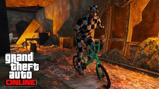 HARD PARKOUR BMX/FOOT DANS LA TOUR DU FIB DANS GTA 5 ONLINE !