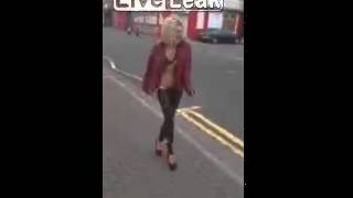 Party Girl's Drunk "Walk of Shame"