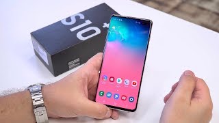 Распаковка Samsung Galaxy S10+, плюсы и минусы, обзор Galaxy Buds, сравнение с Note 9, iPhone XS