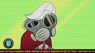 Hazbin Hotel - Tom Trench but his voice is the Pyro from Team Fortress 2