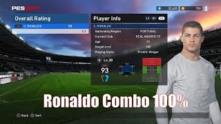Scout Combinations 100% Ronaldo PES 2017 Auction House