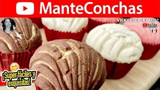MANTECONCHAS | #VickyRecetaFacil