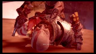 Kratos Confession:"The cycle ends here!" Final boss fight in God of War