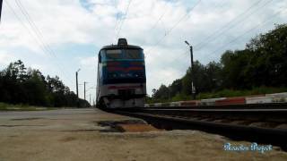 Сумасшедшая тяга ЧС4 чуть не снесла камеру, Ст. Сальницкий
