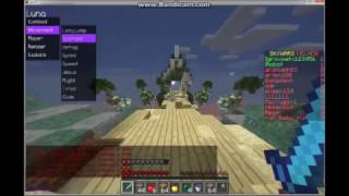 Топ Чит Luna b4,тащим в скай варс(SkyWars)