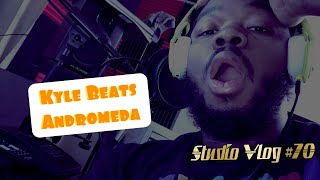 I Made A Beat Using KYLE BEATS ANDROMEDA | Studio Vlog #70