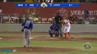 Home Run de Alex Cabrera - Aguilas de Veracruz