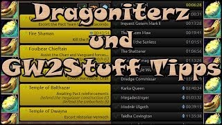 ➪ Guild Wars 2 - Dragoniterz farmen mit Hilfe von GW2Stuff Overlay