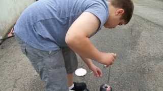 How To Graffiti With a Fire Extinguisher