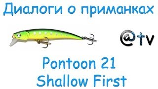 Диалоги о приманках. Pontoon 21 Shallow First by A. Shanin.