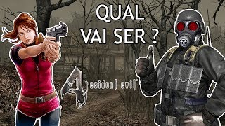 CLAIRE REDFIELD OU HUNK, QUAL ESCOLHER ? - Resident Evil 4 Mods