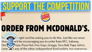 Burger King Tells Customers to Order From McDonald's (ft. Nikki Blades)