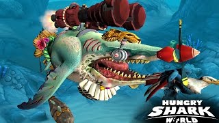 САМЫЕ БОЛЬШИЕ И ОПАСНЫЕ АКУЛЫ В Hungry Shark World