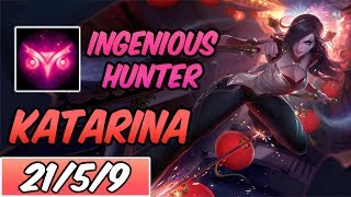 KATARINA MID | 76% WR  | Build & Runes | Commentary | League of Legends