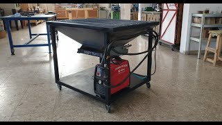 Plasma Cutting Table DIY Downdraft Table Tavolo taglio plasma Стол для плазменной резки