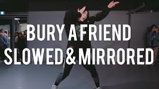 BURY A FRIEND | BILLIE EILISH | TINA BOO CHOREO | SLOWED & MIRRORED