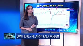 Cuan Bursa Melangit Kala Pandemi