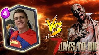BAZYA против ЗОМБИ !!! ПОДГОТОВКА к КРОВАВОЙ НОЧИ ( 7 Days To Die ) - ВЫЖИВАЕМ с ПАШЕЙ