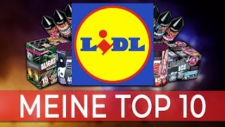 ? LIDL FEUERWERK 2019 - MEINE TOP 10 ?