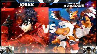 【スマブラSP】上スマ＃25 ザクレイ(バンジョー＆カズーイ)vs Eim(ジョーカー）