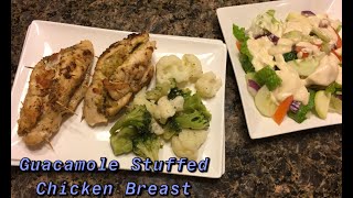 How to Make: Guacamole Stuffed Chicken Breast (Diabetic & Keto Friendly)