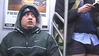флешмоб "без штанов" 2009