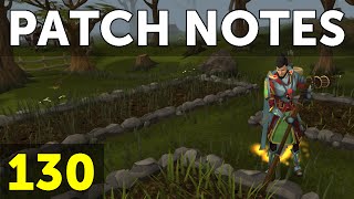 RuneScape Patch Notes #130 - 25th July 2016