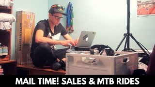 Subscriber Mail Time! Sales & MTB Rides | Vlog 188