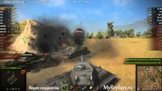 WOT: Степи - E-50 Ausf.M - 6 фрагов -