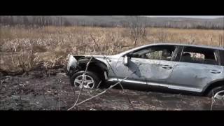 Разбили и утопили в грязи  Volkswagen Toureg! Оffroad удался!