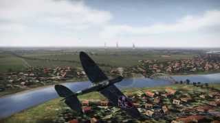 12 - сбито за один бой на одном (спитфайр мк-2) (war thunder)