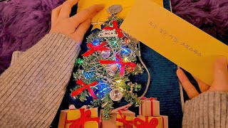 크리스마스 ASMR 팝업북 만지면서 소개｜수다 ASMR｜내가 쓰고 만든 동화책 후기｜북아트｜Pop up book&Book art