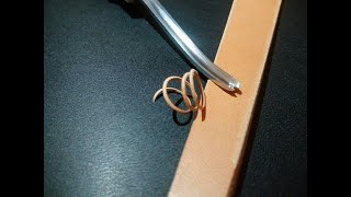 Заточка и правка кромкореза./Sharpening edge cutter from "Mr. Twister"